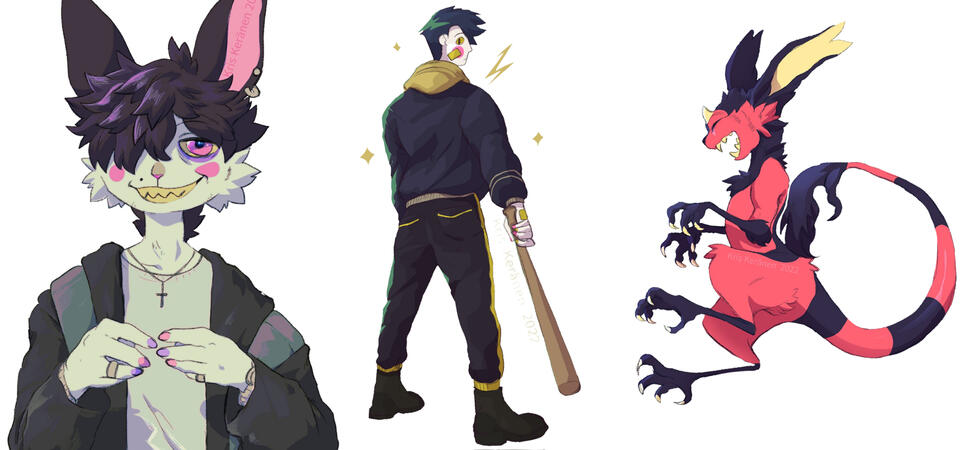 Pet portrait commissions